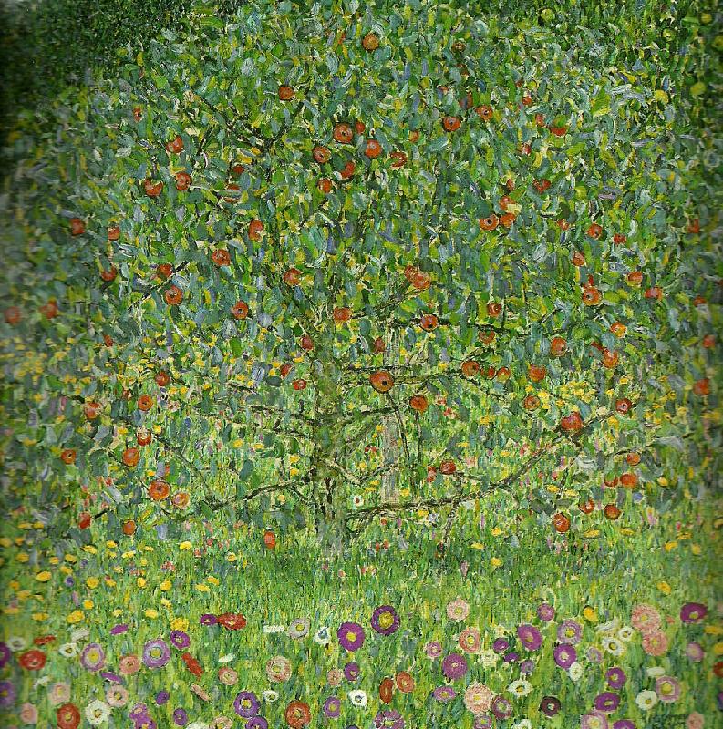 Gustav Klimt appletrad i china oil painting image